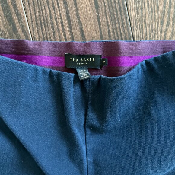 Ted Baker Skinny Ankle-cut Pant with elastic waist band - Picture 3 of 5